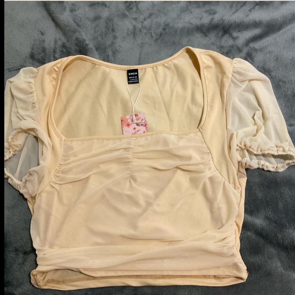 Beige top